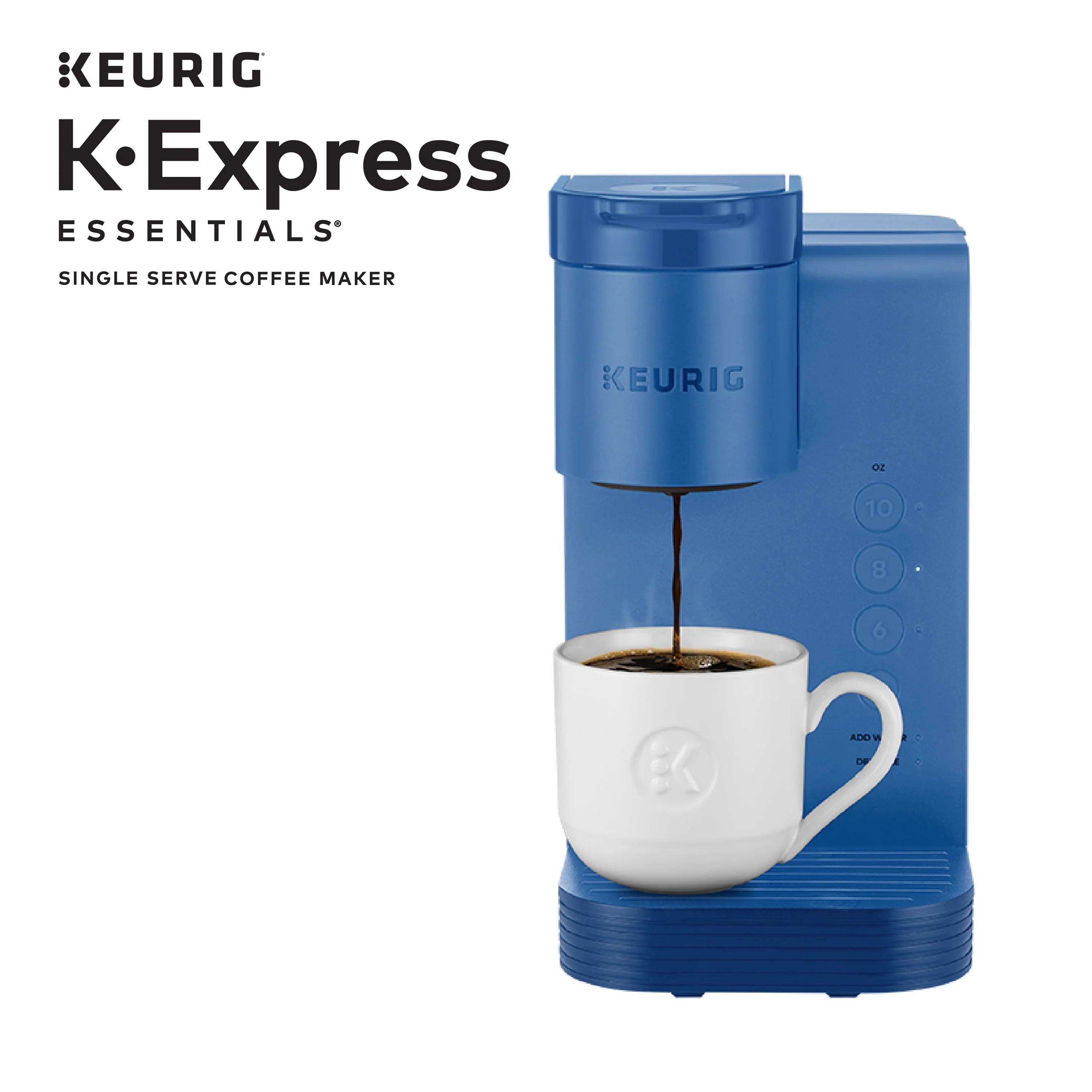 Keurig K-Express Essentials Single Serve K-Cup Pod Coffee Maker, Black