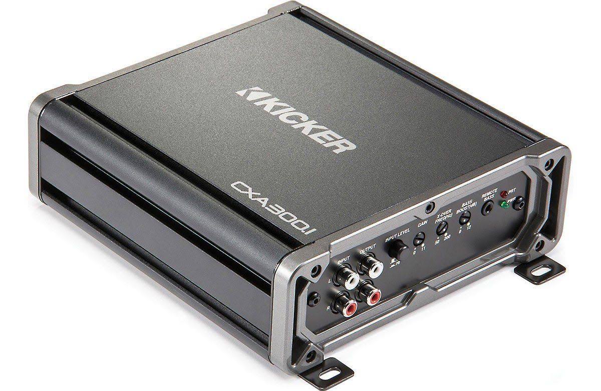 Kicker 43cxa3001 Car Audio Mono Amp 300-Watt Class D SUB Cxa300.1 Amplifier