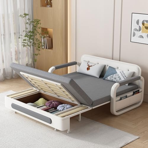 Sofa Bed -Pull Out Sofa Bed futon -Sleeper couches for Living Room-Suitable for Small Space, RV Sofa Bed, Lounge (34.6" D x 62.2" W x 34.2" H)