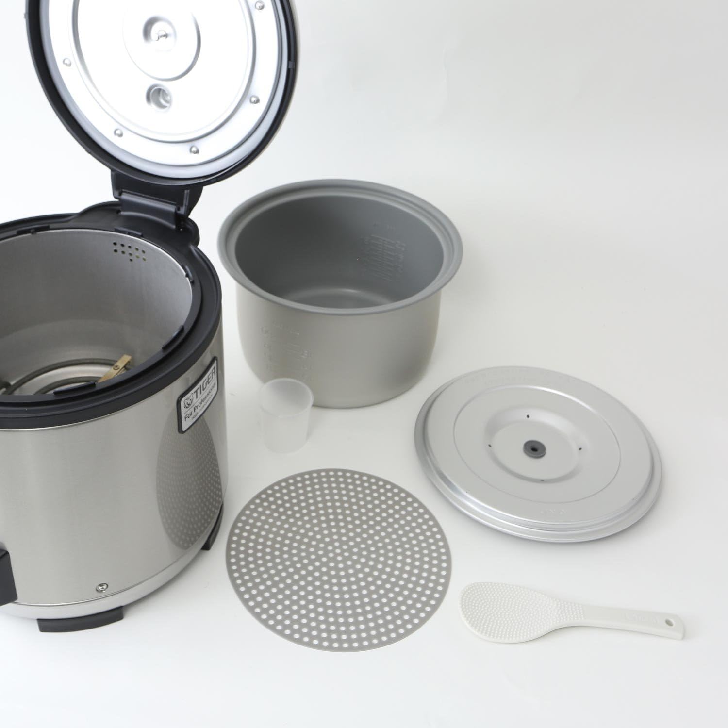 Tiger rice cooker two bushel stainless cooked rice cooker for business use JNO-A360-XS