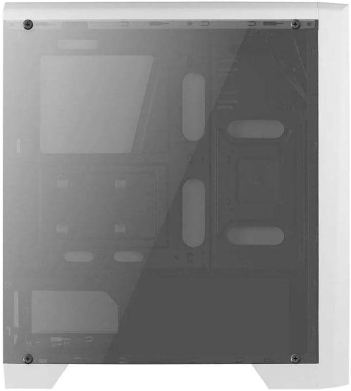 Cylon White RGB Mid Tower Computer Case