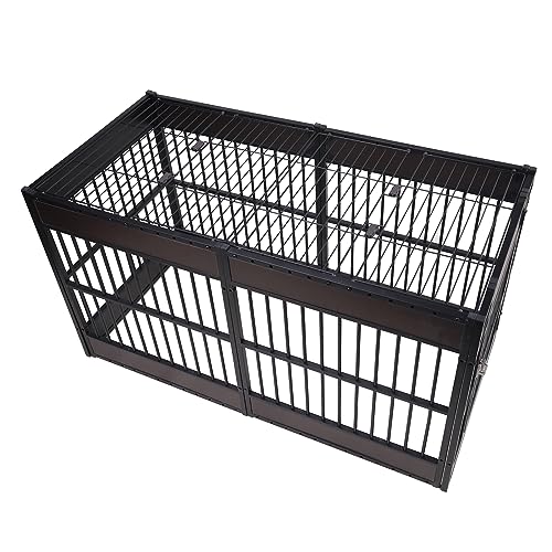 Dog Playpen, 31.5" Height Dog Pen Indoor, Heavy Duty, Safe and Sturdy, Furniture Style Puppy Pen