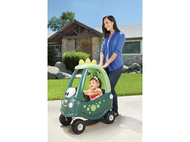 Little Tikes Cozy Coupe Dino Exclusive u0026 Easy Score Basketball Set, Blue, 3 Balls - Exclusive