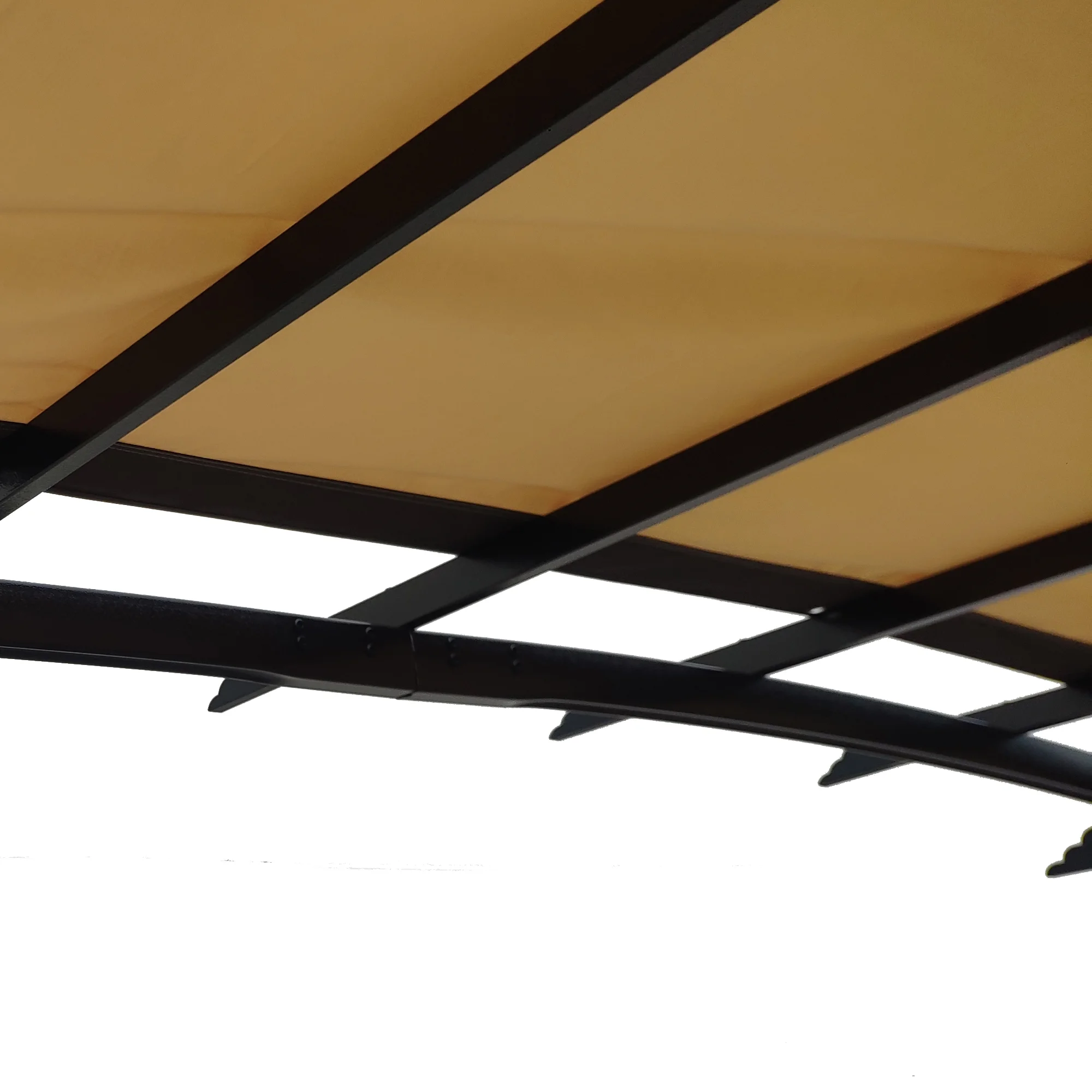 CoSoTower Universal Canopy Cover Replacement For 12X9 Ft Curved Outdoor Pergola Structure