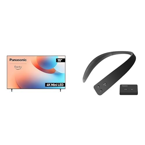 Panasonic W95 Series 65-inch Mini LED 4K Ultra HD Smart Fire TV, Sport Stadium Mode, ATSC3.0, Dolby Vision IQ, Dolby Atmos, HDR10+ Adaptive, Press and Ask Alexa, 144Hz, Wall-mountable - 65W95AP