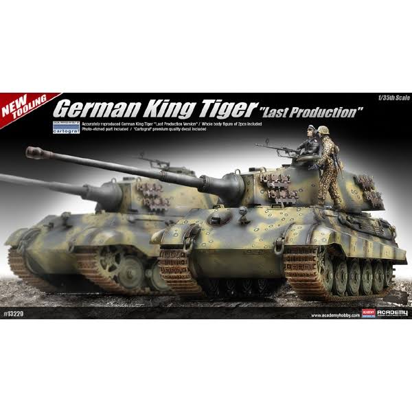 Academy 1/35 German King Tiger Last Production 13229