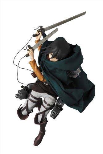 Medicom Attack on Titan Mikasa Ackerman Real Hero Action Figure