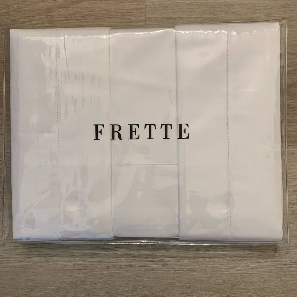 Frette Lux Percale White Sheet Set