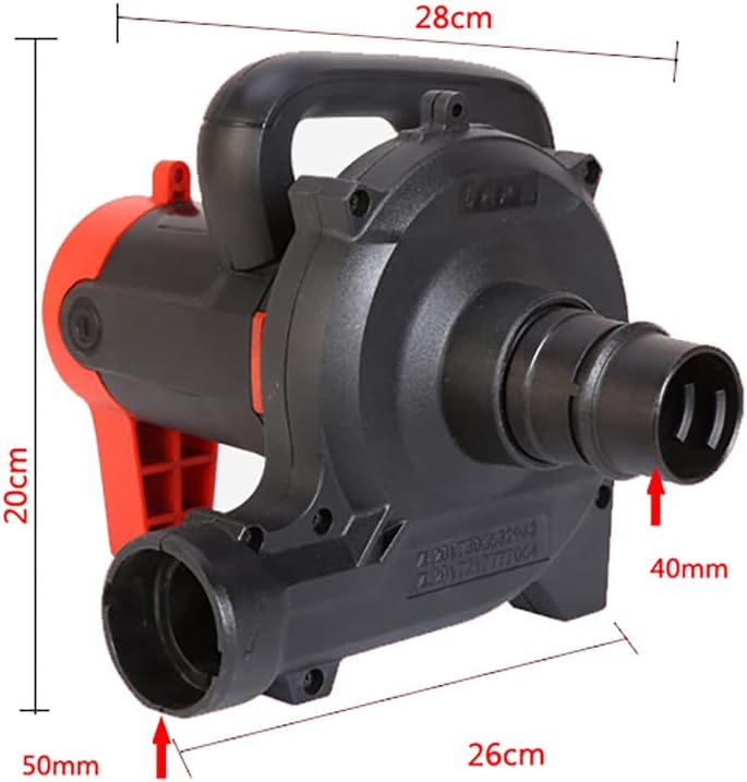 Industrial Dust Collector Blower, Suction Type Electric Slotting Milling Grinding Machine Vacuum Cleaner Air Blower 1480W