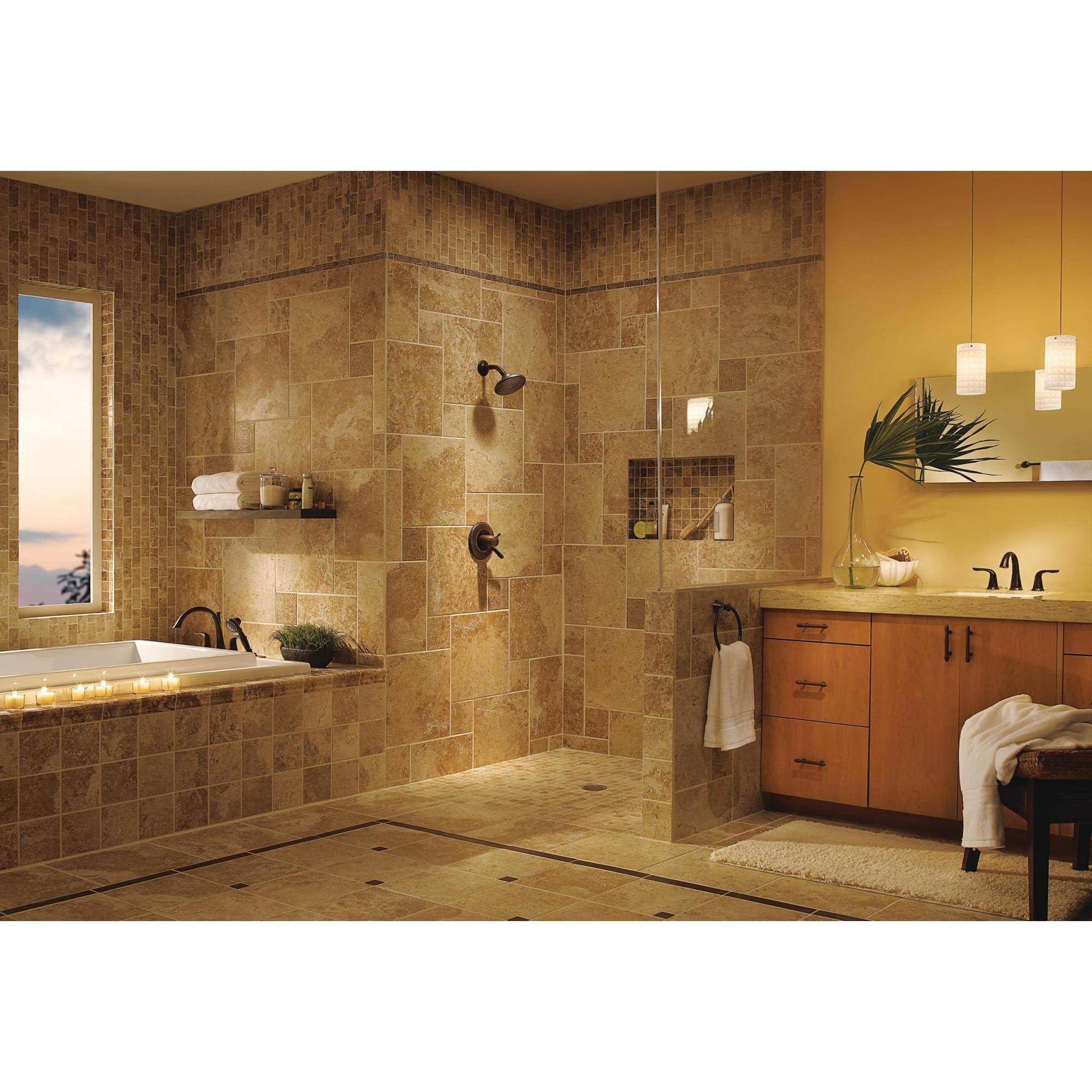 Delta T2738-RB Lahara Roman Tub TRIM, Venetian Bronze