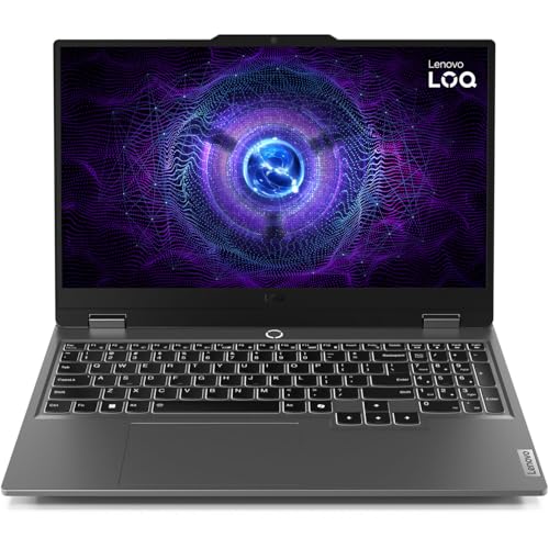 Lenovo LOQ Gaming Laptop 15.6 FHD IPS 144Hz (100% sRGB G-SYNC) AMD Octa-Core Ryzen 7 7435HS (Beats i7-12650H) 16GB RAM 512GB SSD GeForce RTX 4050 Backlit Nahimic Rapid Charge Win11 w/ICP Accessory