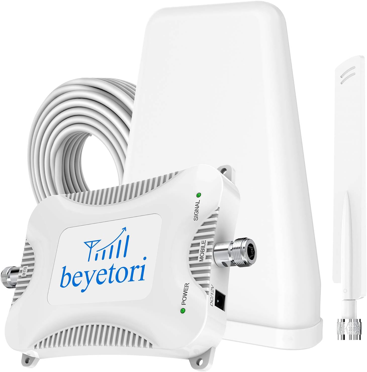 ATT Cell Phone Signal Booster, 700/850/1900Mhz Cell Phone Booster Repeater Mobile Signal Booster for Band 2/5/12/17, Cell Signal Phone Amplifier Boost LTE 2G/3G/4G/5G N2 N5 N12 Call+Data