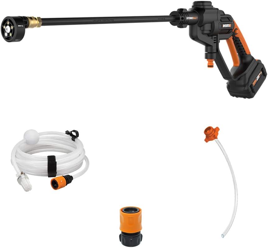 WORX Hydroshot 20V Power Share 320 PSI Portable Power Cleaner -WG620 (Battery & Charger Included)
