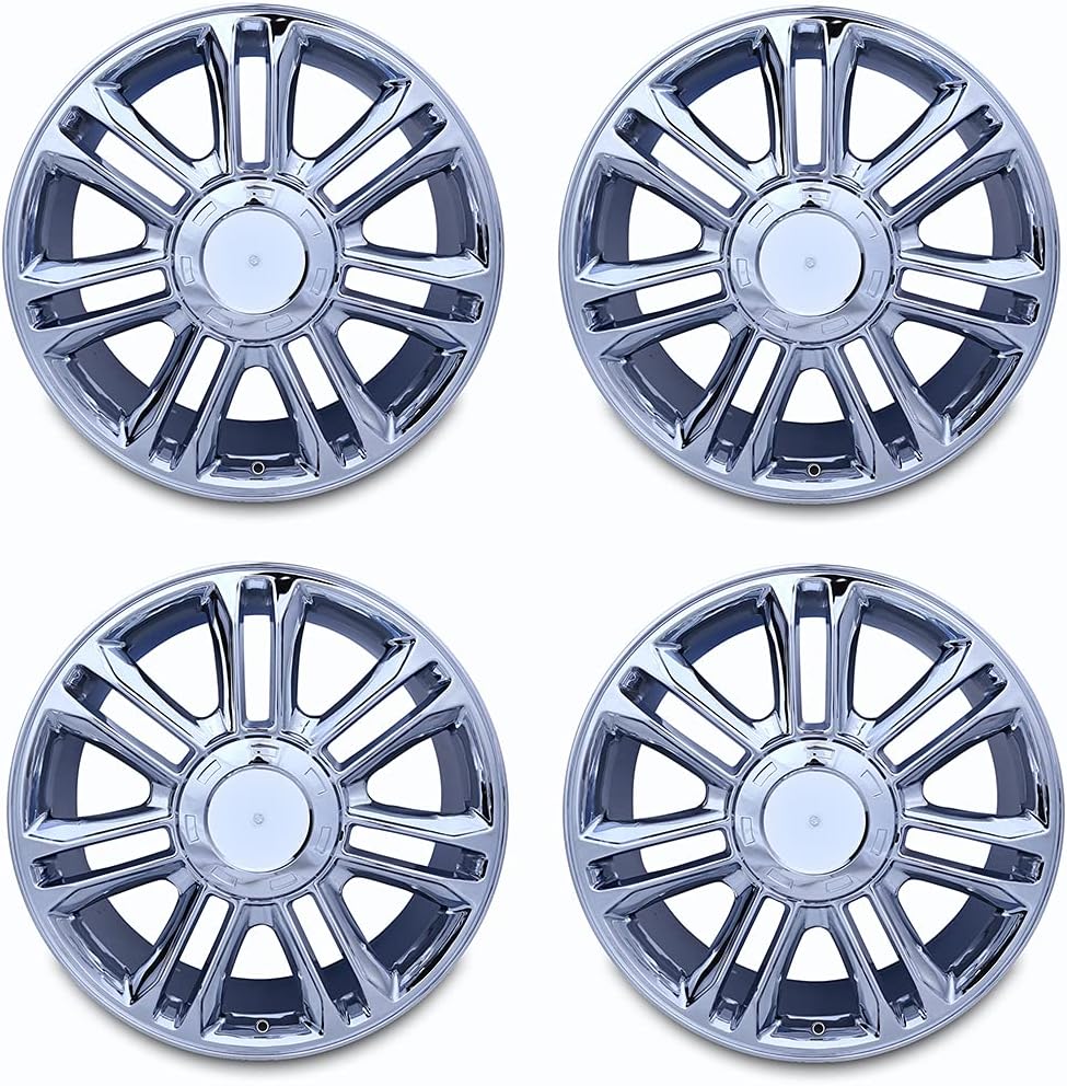 SET OF 4 NEW 22 22x9 Alloy Wheels for Cadillac Escalade ESV EXT 2007-2014 CHROME OEM Quality Replacement Rim 5358