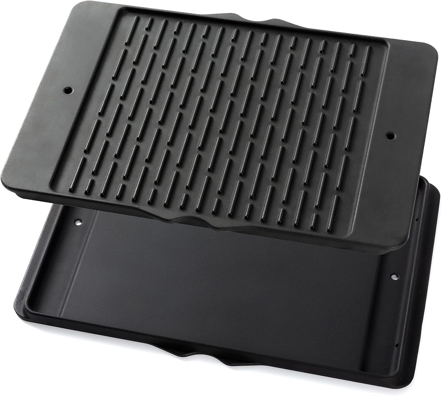 Reversible 7598 Replacement Parts for Weber Grill Griddle Spirit 300 Series Spirit E-310 E-315 E-320 E-330 S-310 S-315 Spirit ii E310, Weber Genesis Cast Iron Griddle Fits Other Brand Grills 1 Pack Pack of 2