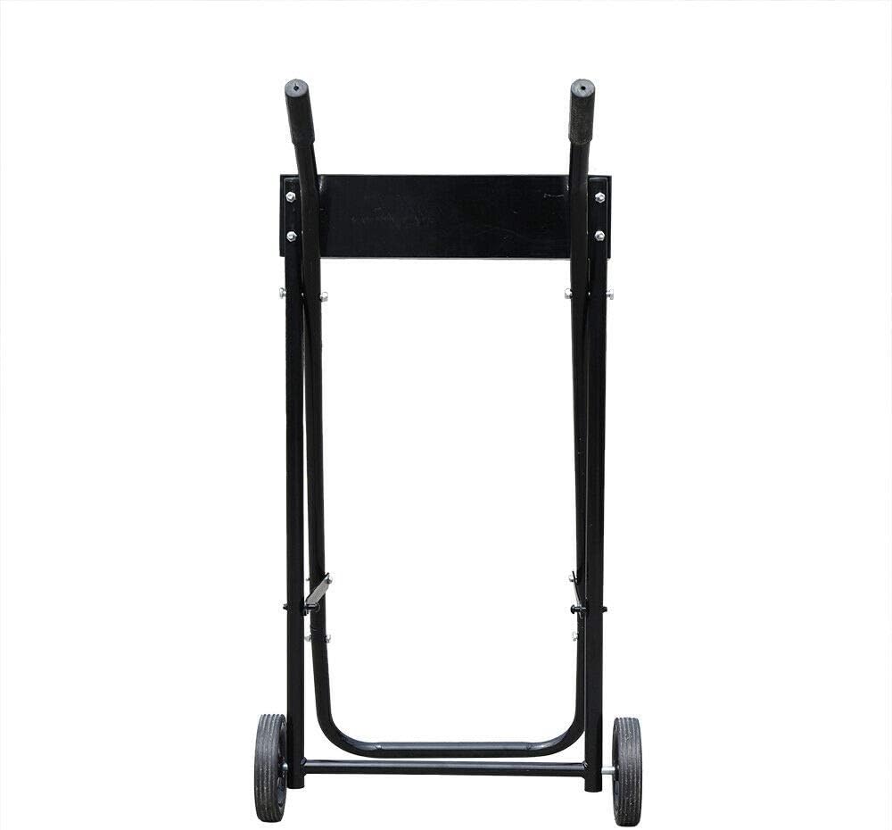 DNYSYSJ Outboard Motor Trolley, Outboard Motor Stand Boat Engine Carrier Stand Transport Wheel Cart for Transporting Outboard Engine Quick Folds Max.Load 70KG