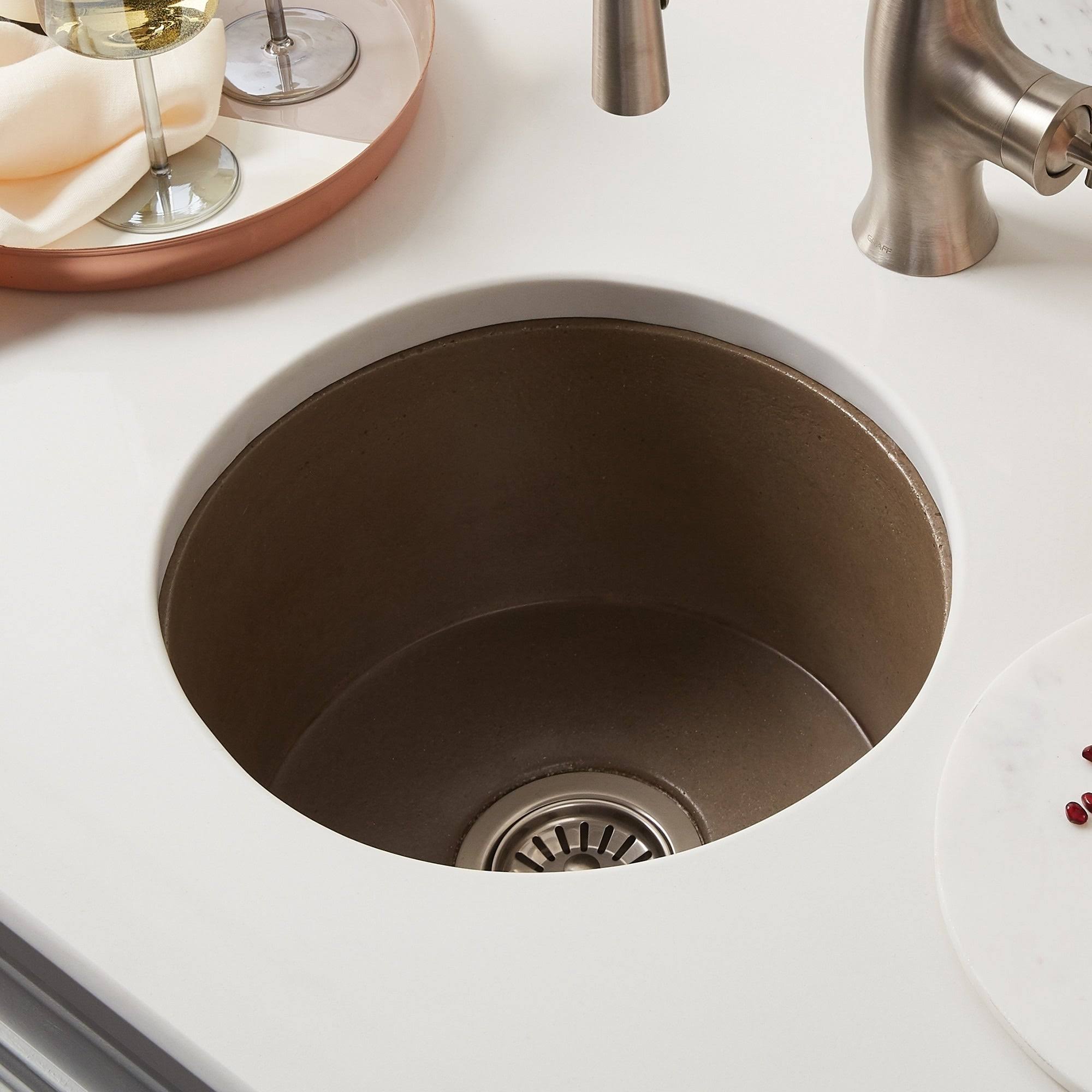 Native Trails NSB1607-S Olivos Bar u0026 Prep Sink - Slate
