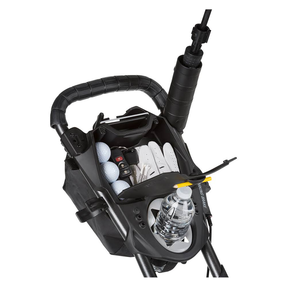 Bag Boy - Quad XL Push Cart - Matte Black/Red