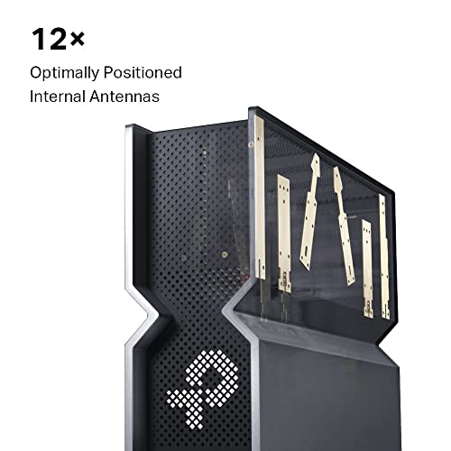 TP-Link Archer BE24000 Quad-Band WiFi 7 Router (Archer BE900) with Dual 10 Gbps Multi-Gig Ethernet Ports and LED Touch Screen,12 High Performance Antennas, VPN Supported