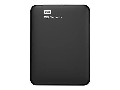 WD Elements Portable 1 TB External HDD - WDBUZG0010BBK - USB 3.0