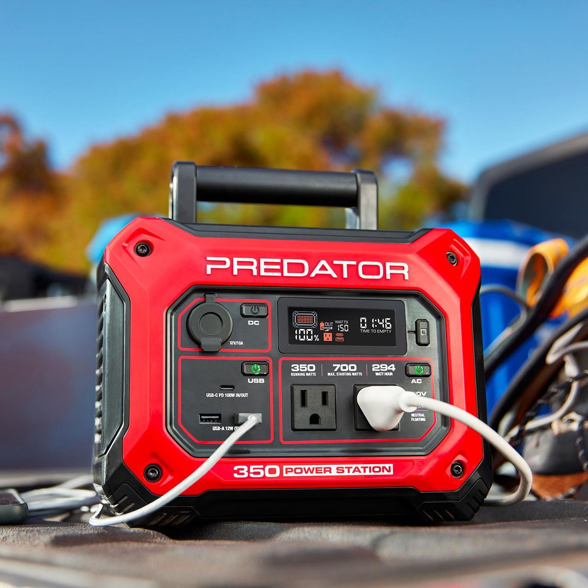 PREDATOR 350 Watt Power Station, 294 Wh Capacity