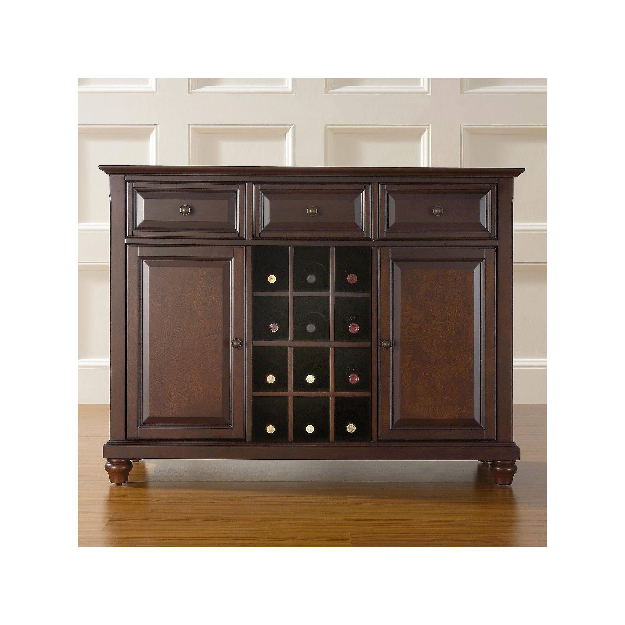 Cambridge Buffet Server / Sideboard Cabinet in Vintage Mahogany