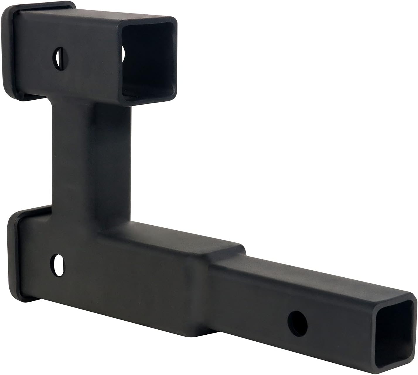 Sulythw Dual Receiver Extender 2 inch Trailer Hitch Extension, Towing Hitch Receiver Extender - GTW 5,000 lbs Pack of 2
