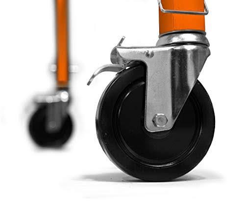 Wen 31110T Baker-Style 6.25 ft. Multi-Purpose 1000-Pound-Capacity Rolling Steel