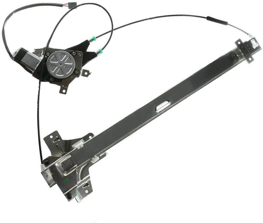 Front Left Driver Side Power Window Regulator with Motor for Ford E-150 E-250 Econoline E-350 E-450 E-550 Super Duty Pack of 2