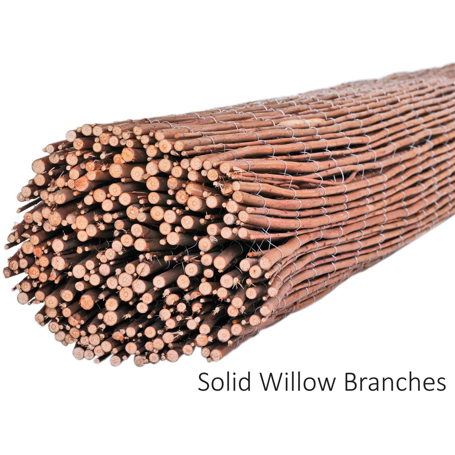 Backyard X-Scapes 6 ft. H X 8 ft. L Willow Wood Fencing - Shop Hardware Tools Online Store