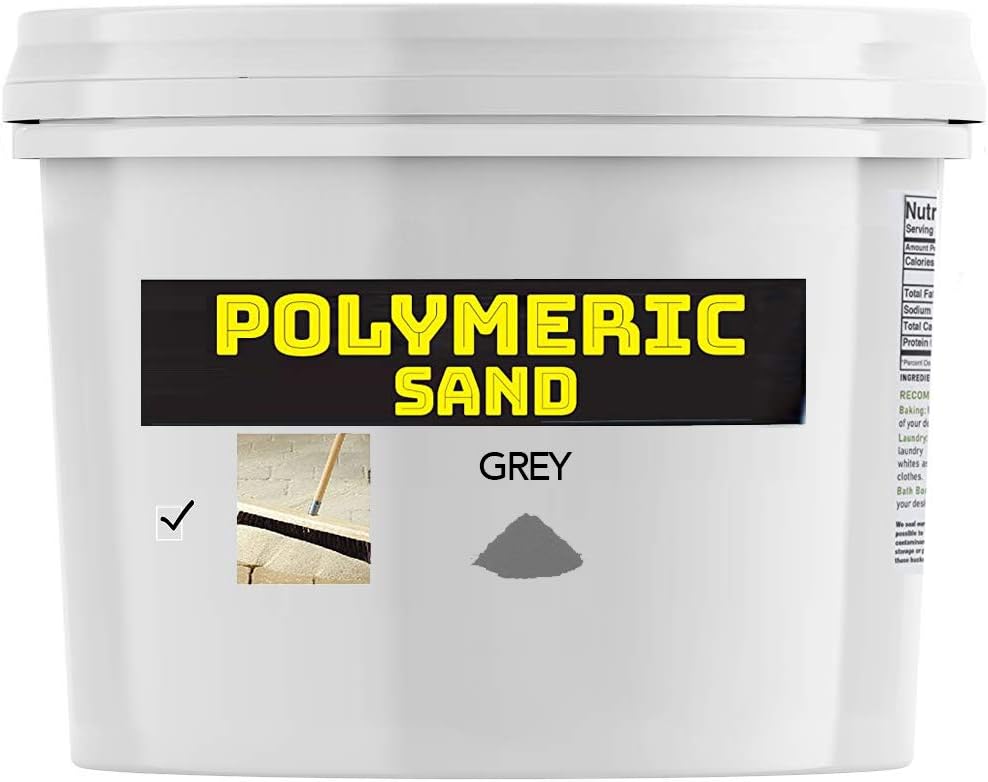BuddingCo Polymeric Sand - Grey 18lbs Joint Stabilizing Sand for Pavers (1) Pack of 2