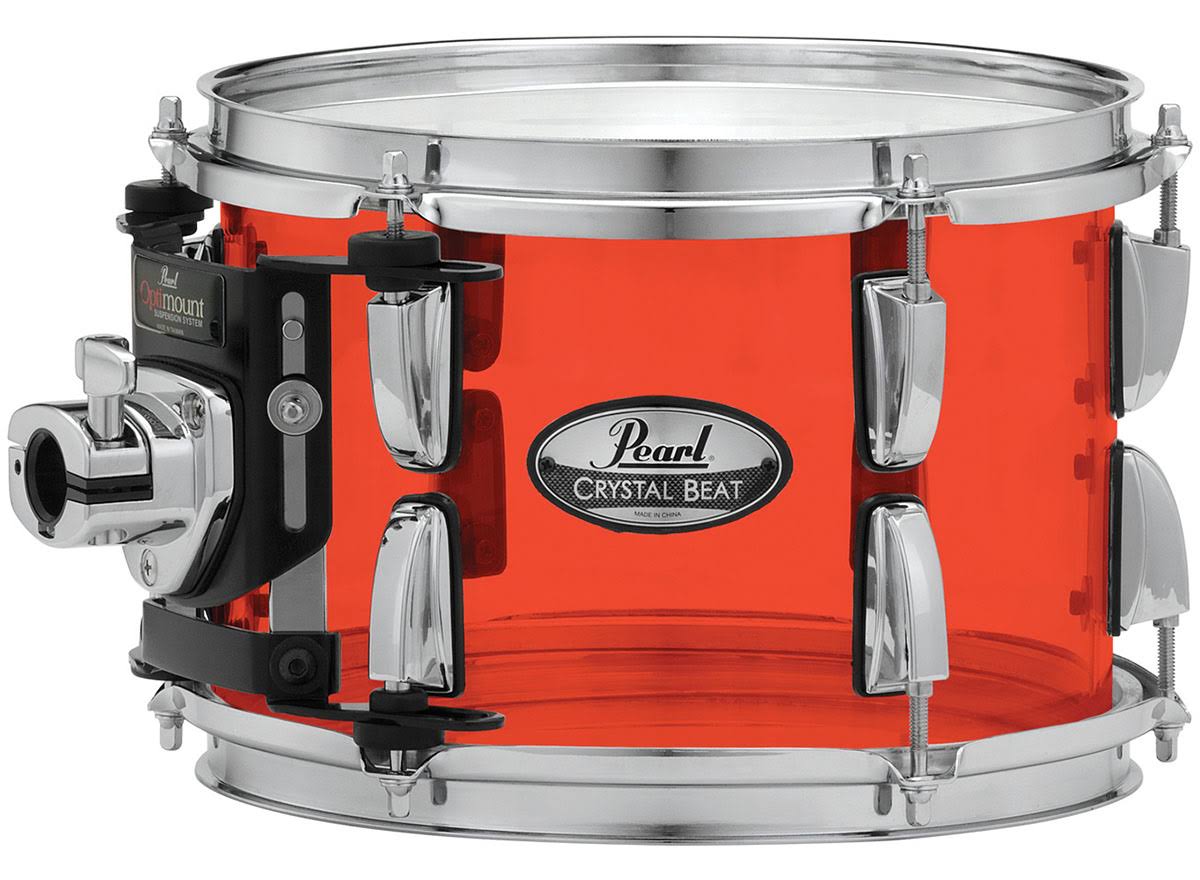 Pearl Crystal Beat 16 inchx15 inch Floor Tom, Red