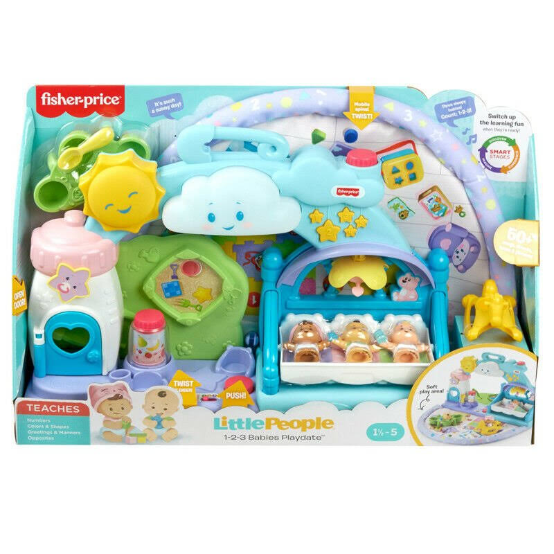 Fisher-price Little People 1-2-3 Babies Playdate Set