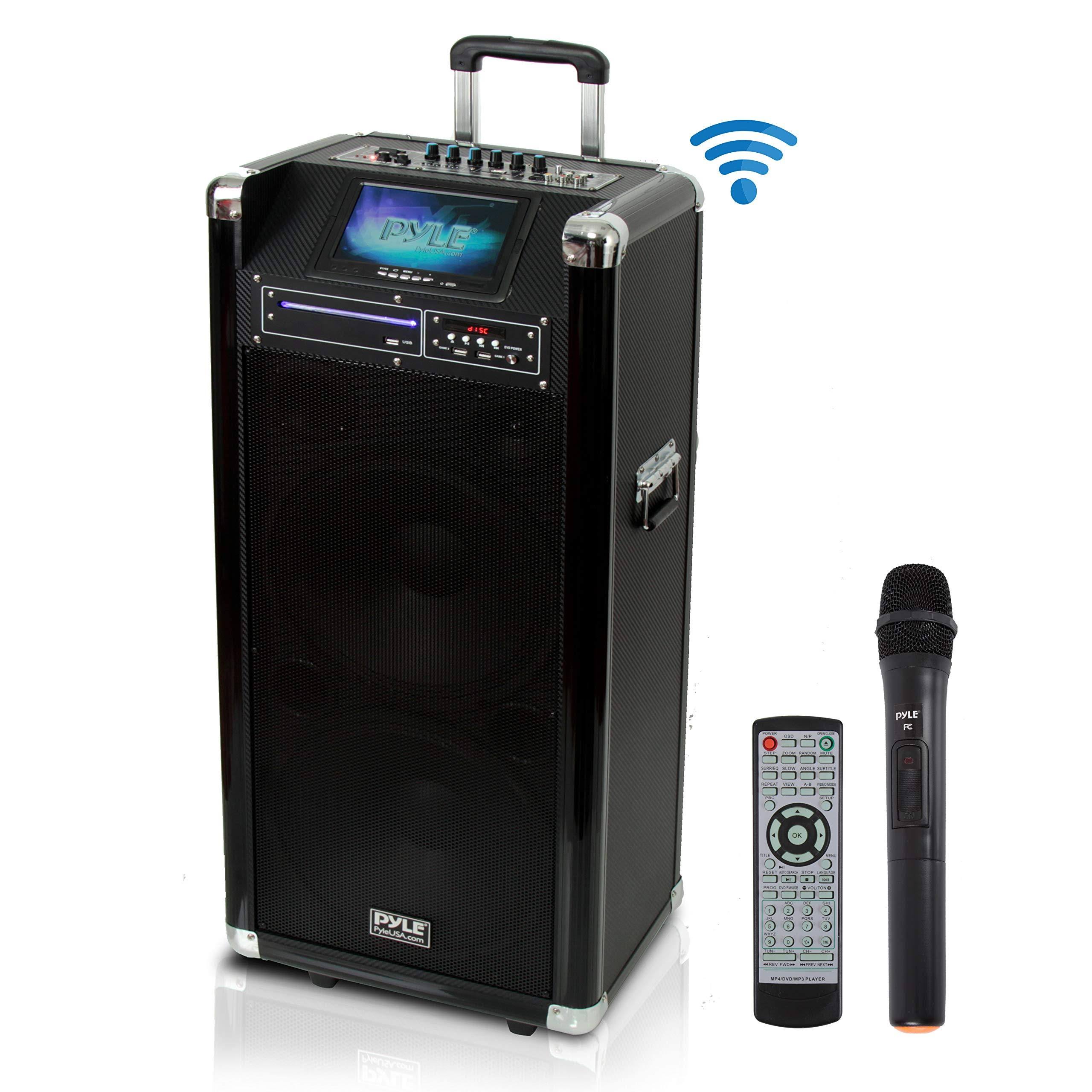 Pyle Karaoke Vibe Bluetooth Multimedia PA System Pkrk212
