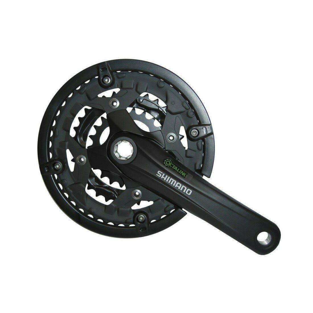 Shimano Alivio 9-Speed Mountain Bicycle Crank Set - FC-T4010-44