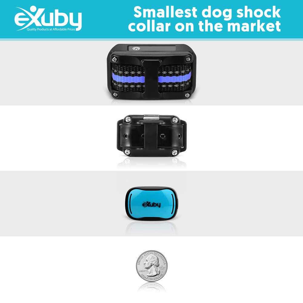 Exuby Tiny Shock Collar for Small Dogs 5-15lbs Smallest Collar on The Market - Pet Supplies online store