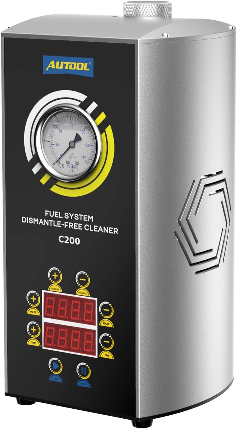 QPKING Car Fuel System Dismantle-Free Cleaner, Automotive Fuel Injection Systems Cleaners,Fuel System Cleaning Assistant Fuel Injector Cleaner