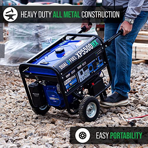 DuroMax Dual Fuel Portable Generator
