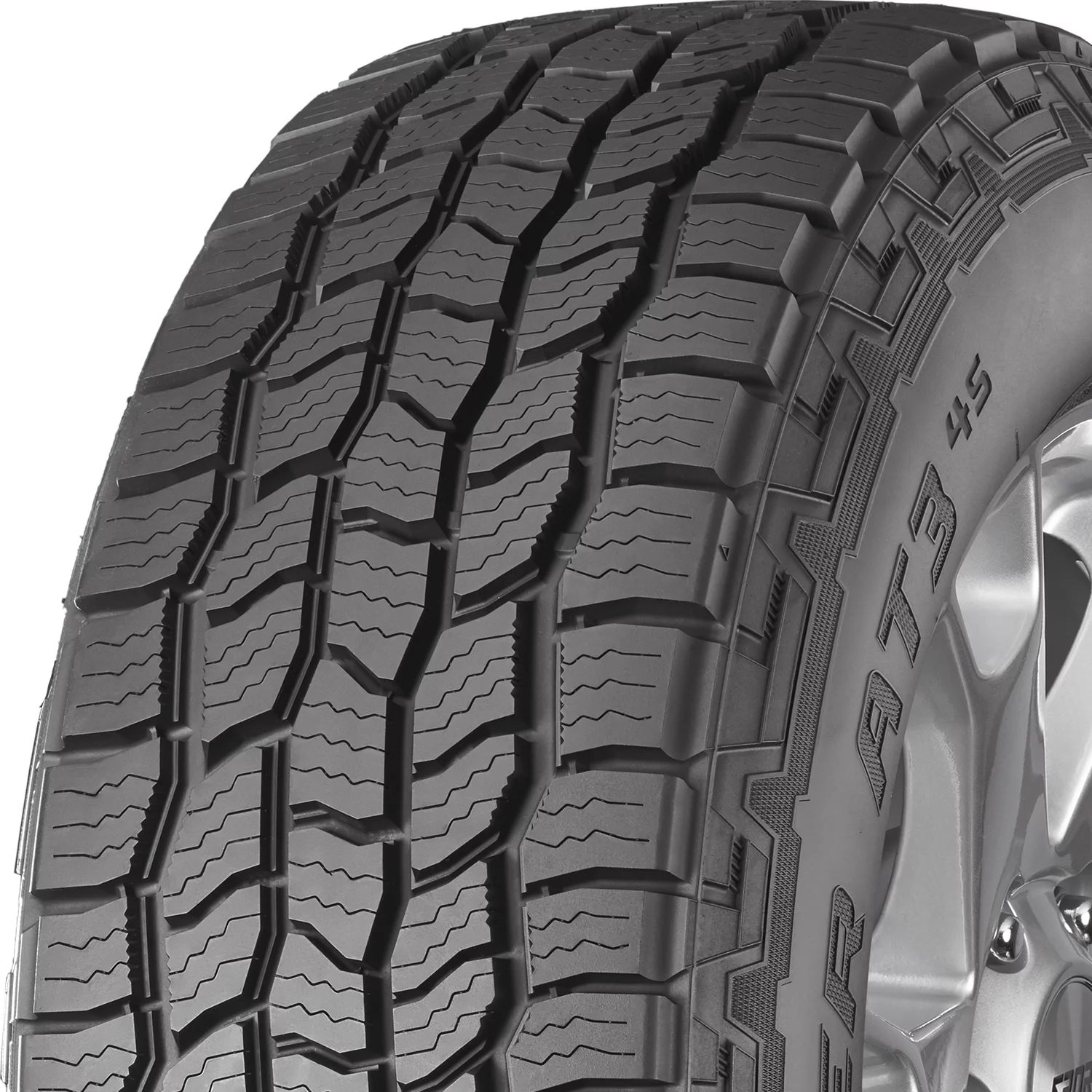 Set of 4 (FOUR) Cooper Discoverer AT3 4S 265/50R20 111T XL AT A/T All Terrain Tire Fits: 2014-15 Jeep Grand Cherokee Summit, 2019-20 Jeep Grand Cherokee Limited X