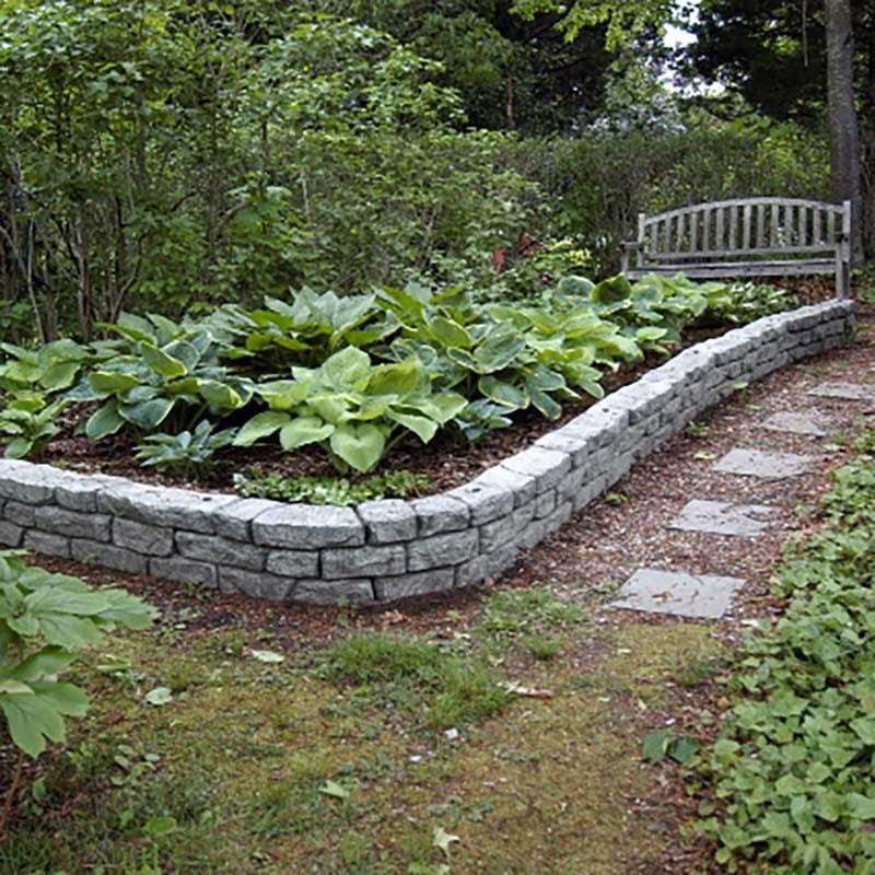 RTS Home Accents Rock Lock Raised Garden Bed Curved Rock - Shop Hardware Tools Online Store