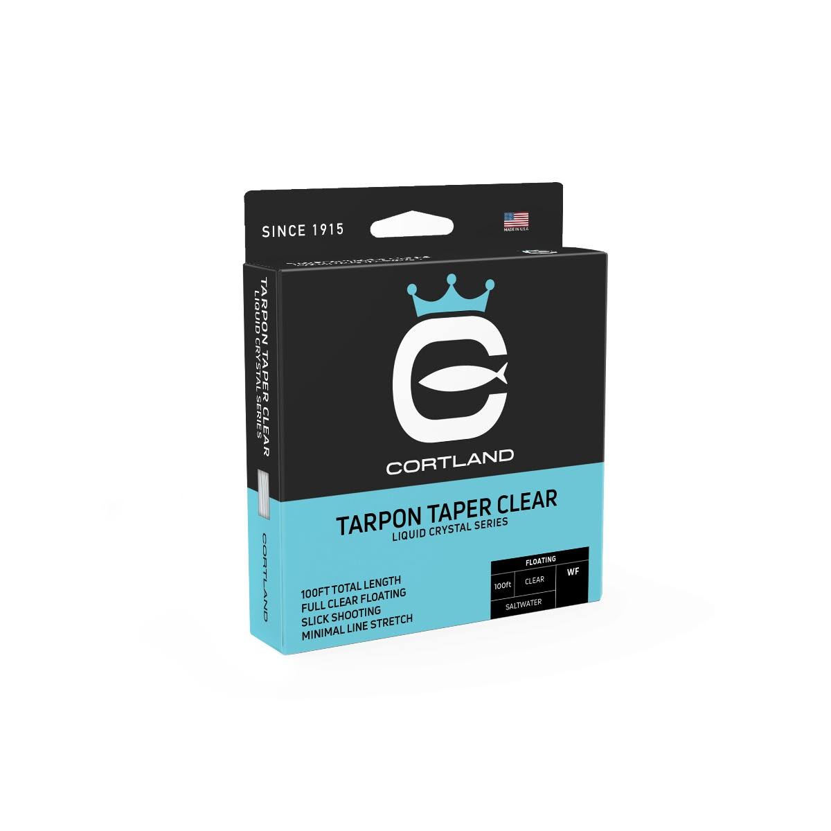 Cortland Tarpon Taper Liquid Crystal Fly Line - Clear - WF11F