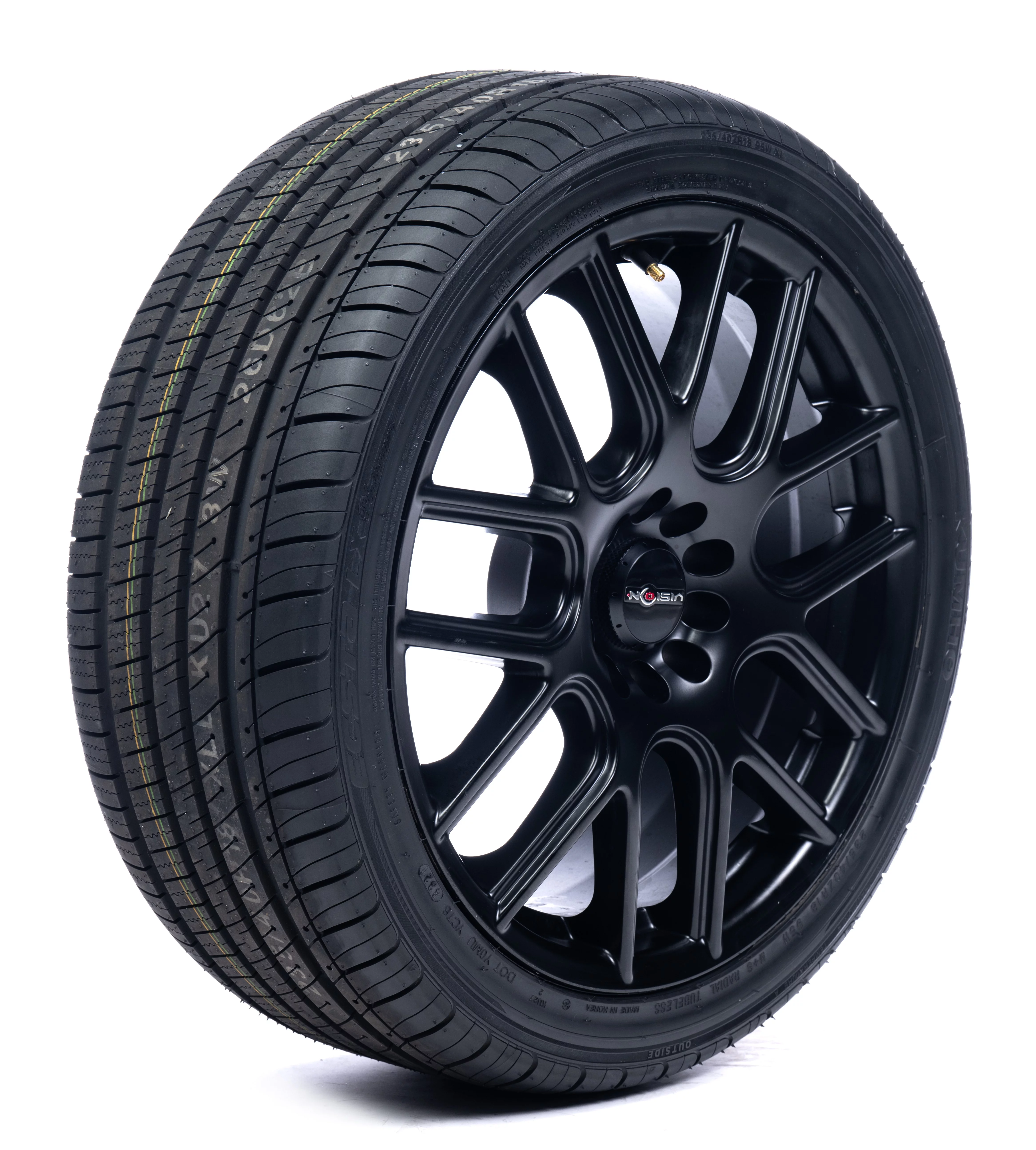 Kumho LX Platinum KU27 All-Season Tire - 245/40R19 98W Fits: 2016-23 Chevrolet Malibu LT. 2013-15 Chevrolet Malibu LTZ
