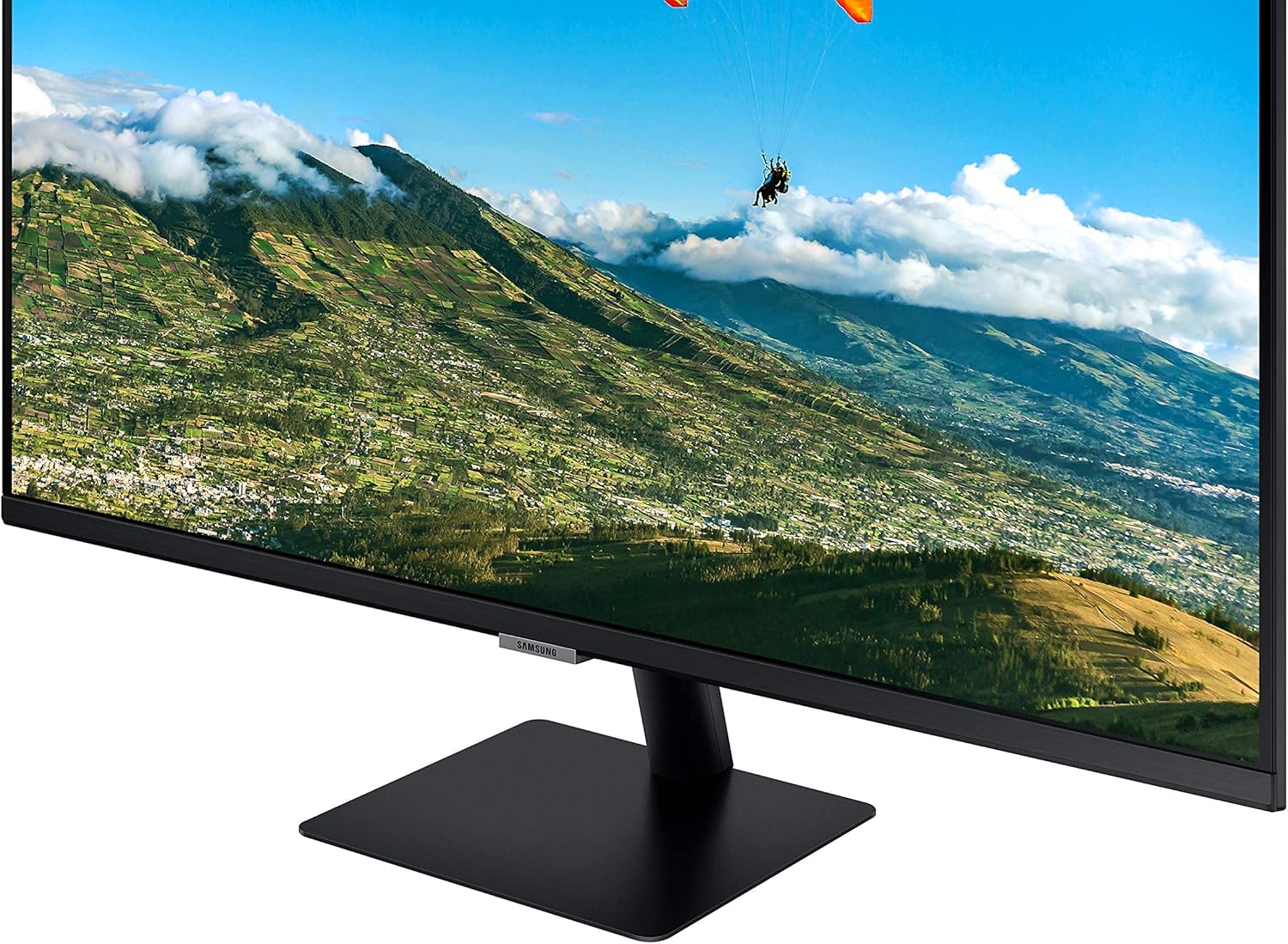 SAMSUNG M5 Series 32-Inch FHD 1080p Smart Monitor & Streaming TV (Tuner-Free), Netflix, HBO, Prime Video, Apple Airplay, Bluetooth, Built-in Speakers, Remote Included (LS32AM500NNXZA)