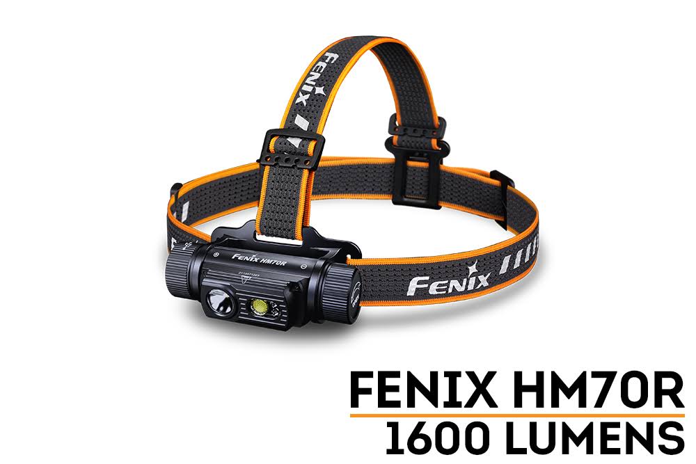 Fenix HM70R 1600 Lumen USB-C Rechargeable Headlamp