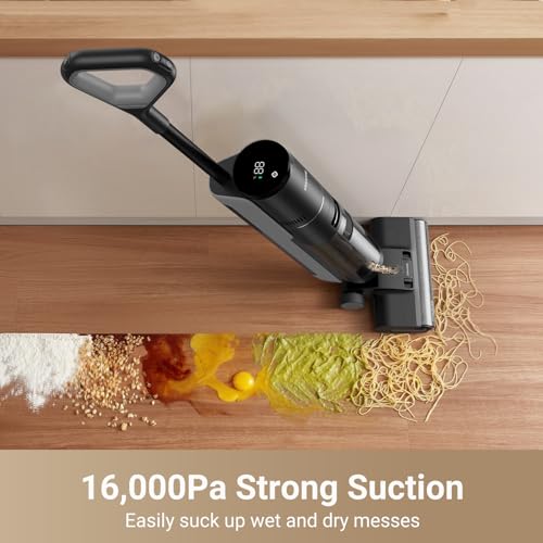 dreame G10 Pro Wet Dry Vacuum Cleaner, Vacuum Mop All in One with Auto Self-Cleaning, Floor Cleaner Machine for Hard Floor, 35 Mins Runtime, Edge Cleaning, Self-Propelled Vacuum Mop Combo