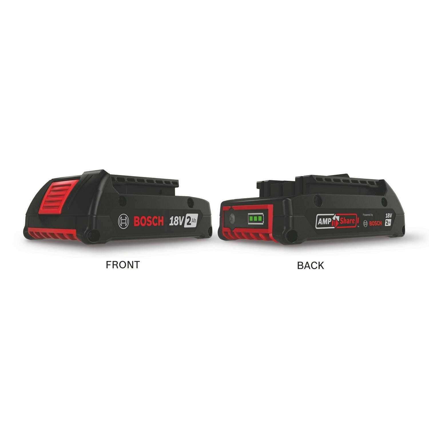 Bosch BAT612-2PK 18V Lithium-Ion SlimPack Battery - Shop Hardware Tools Online Store