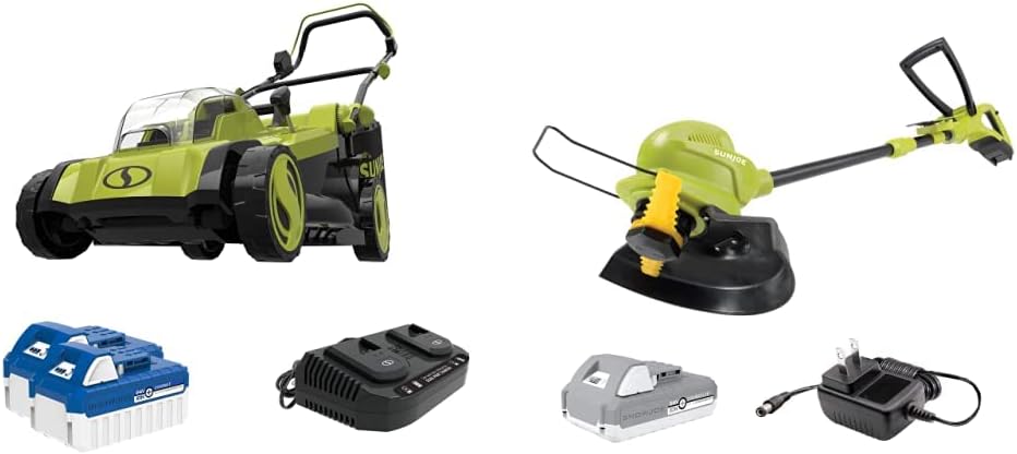 Sun Joe 24V-X2-17LM-CT 48-Volt 17-Inch Cordless Mulching Lawn Mower w/ 11-Gallon Grass Catcher, Tool Only (Battery + Charger Not Included)
