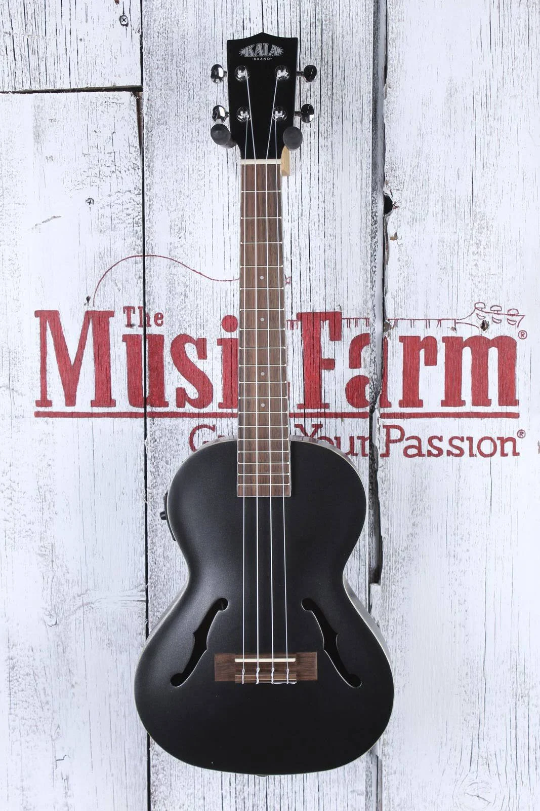 Kala KA-JTE MTB Archtop Tenor Ukulele Metallic Black