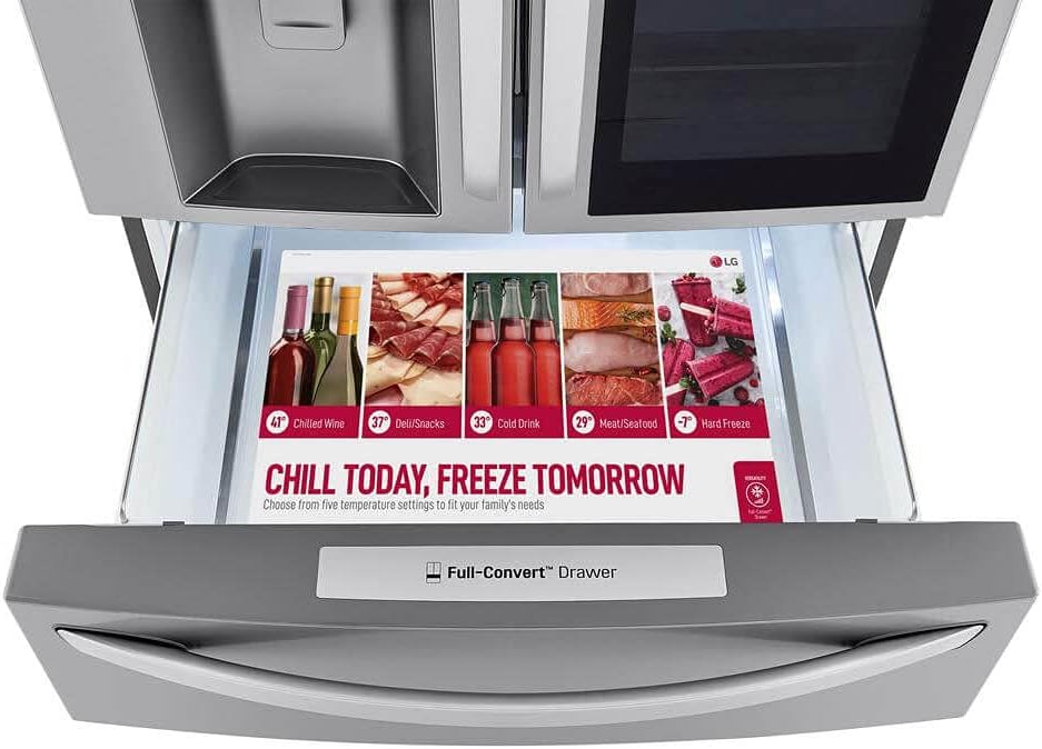 LG LRMVS3006S / LRMVS3006S / LRMVS3006S 29.5 Cu. Ft. Smart Door-in-Door Refrigerator with Craft Ice Maker