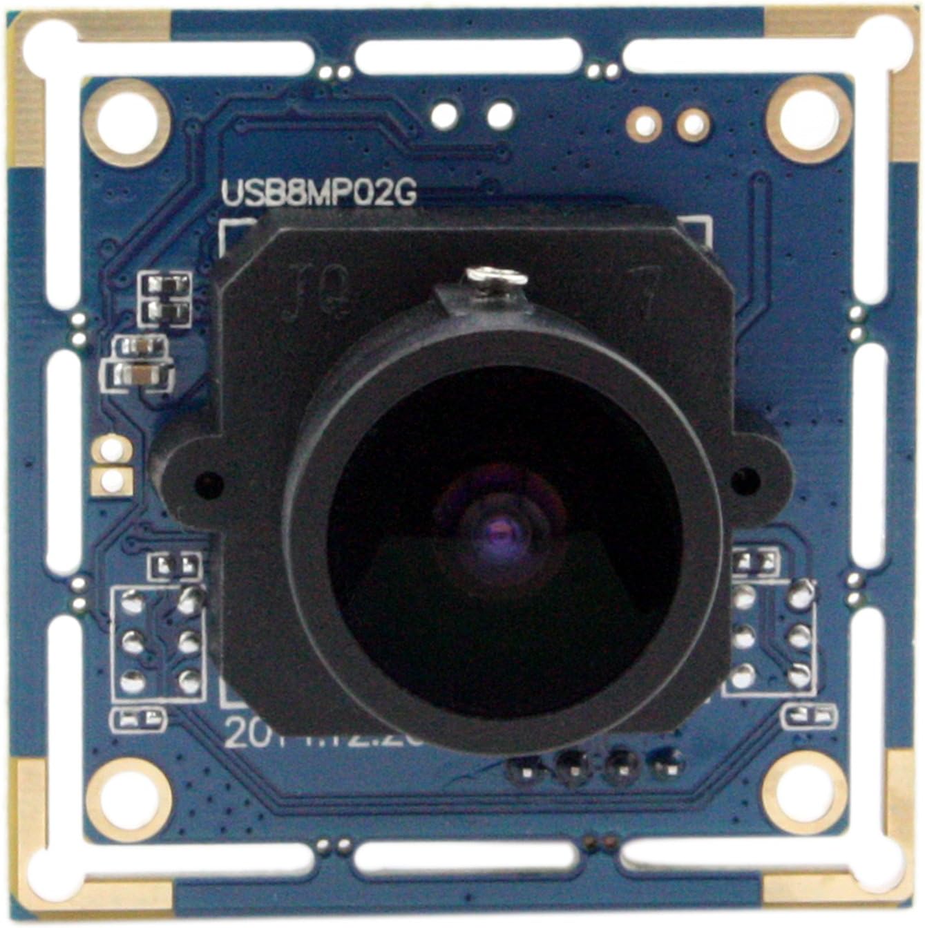 ELP 170degree fisheye Lens 8MP Camera Module with USB Port for HD high Resolution Video Image View